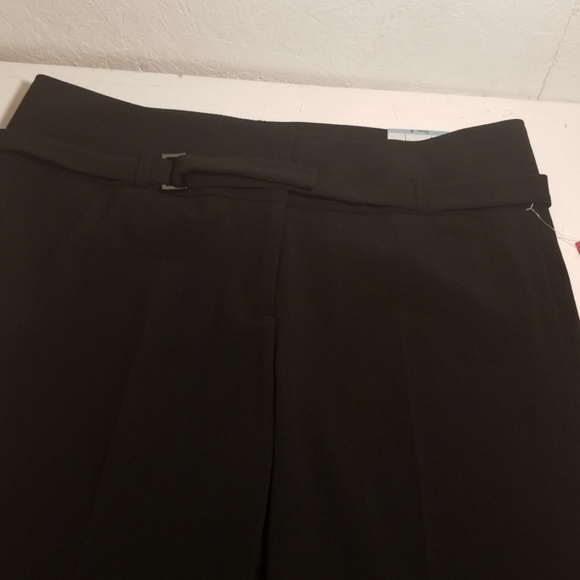 Black Dress Cropped Pants Focus 2000 Size 8 - Picture 2 of 7
